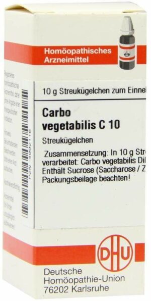 Carbo Vegetabilis C 10 Globuli
