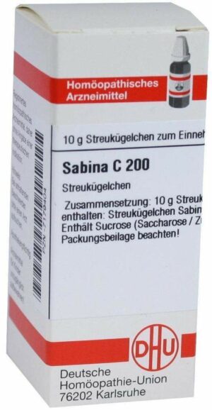 Sabina C 200 Globuli
