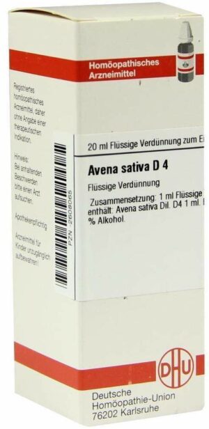 Avena Sativa D 4 Dilution