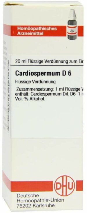 Dhu Cardiospermum D6 20 ml Dilution