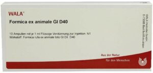 Wala Formica ex animale Gl D40 10 x 1 ml Ampullen