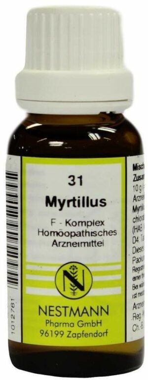 Myrtillus F Komplex 31 20 ml Dilution