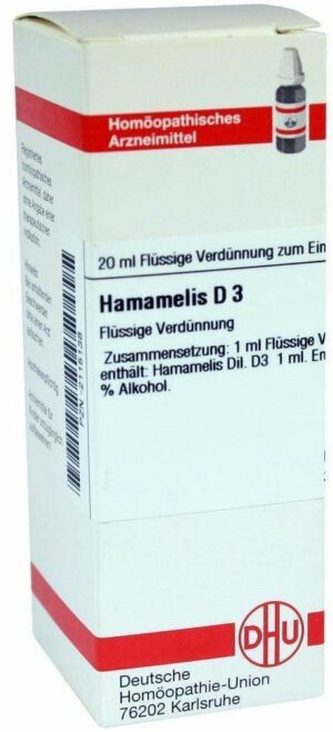 Hamamelis D3 Dhu 20 ml Dilution