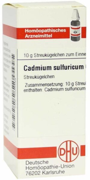 Cadmium Sulfuricum C 30 Globuli