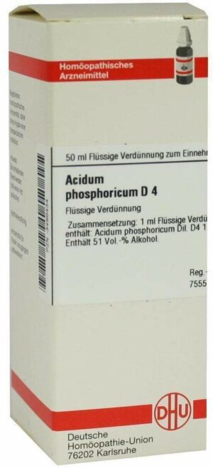 Acidum Phosphoricum D 4 50 ml Dilution