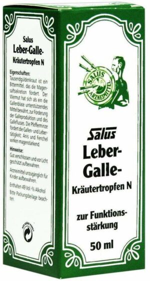 Leber Galle 50 ml Kräutertropfen N Salus