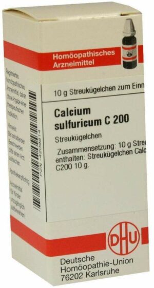 Calcium Sulfuricum C 200 Globuli