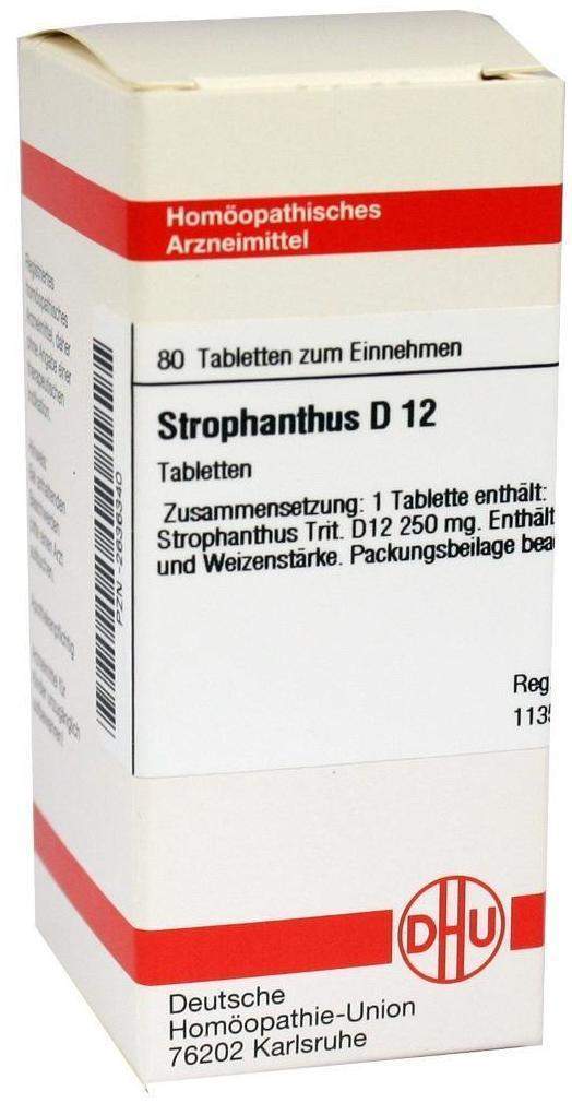 Strophanthus D12 Tabletten 80 Tabletten
