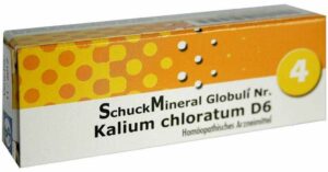 Schuckmineral Globuli 4 Kalium Chloratum D6 7x5g