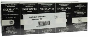 Nigersan D3 100 Suppositorien