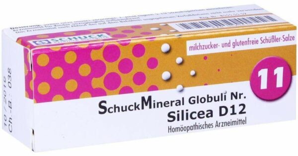 Schuckmineral Globuli 11 Silicea D12