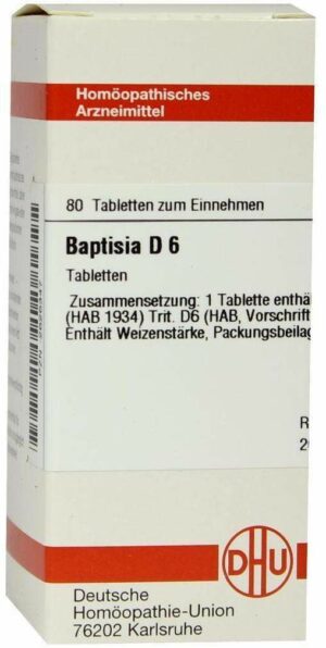 Baptisia D 6 Tabletten