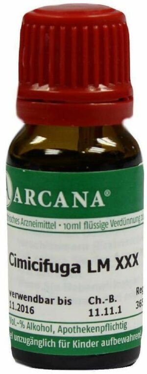 Cimicifuga Arcana Lm 30 Dilution 10 ml