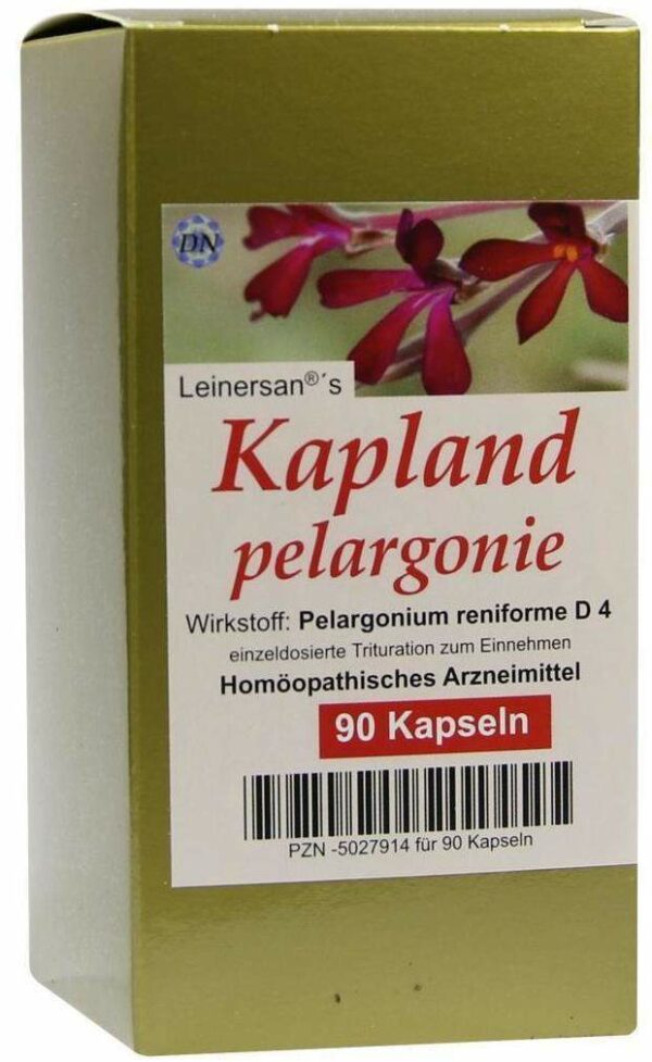 Kaplandpelargonie Kapseln