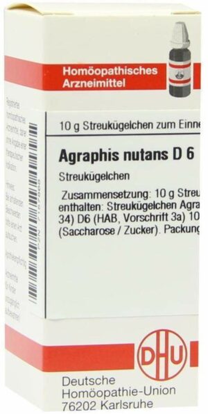 Agraphis Nutans D 6 Globuli