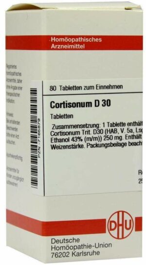 Cortisonum D 30 Tabletten