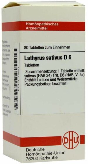 Lathyrus Sativus D 6 Tabletten