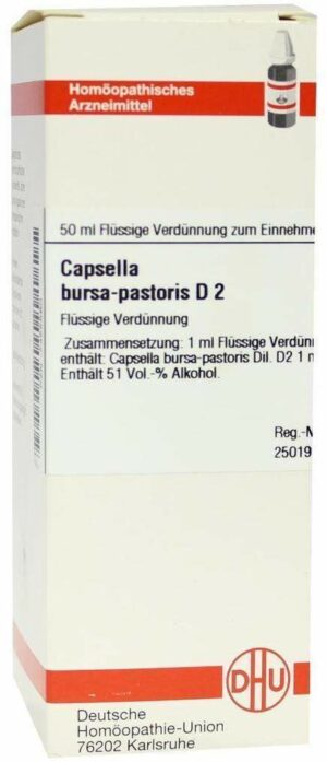 Capsella Bursa Pastoris D2 50 ml Dilution
