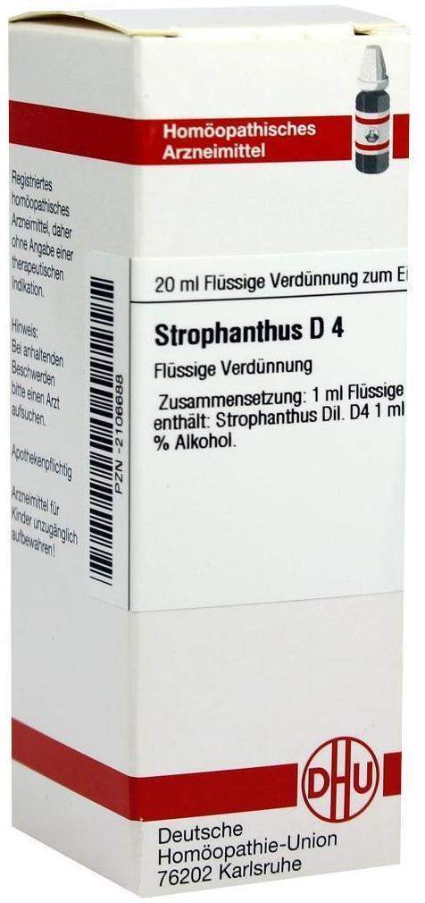 Strophanthus D4 Dilution 20 ml Dilution