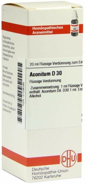 Aconitum D30 20 ml Dilution