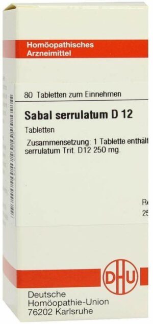 Sabal Serrul. D 12 Tabletten