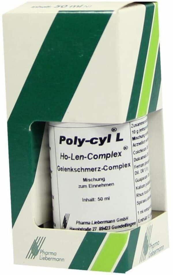 Poly Cyl L Ho Len Complex Tropfen Gelenkschmerz Complex 50 Ml...