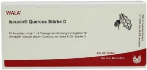 Wala Iscucin Quercus Stärke D 10 x 1 ml Ampullen