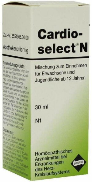 Cardioselect N 30 ml Tropfen