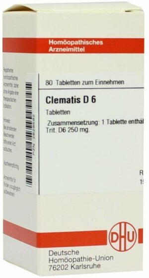 Clematis D6 Tabletten