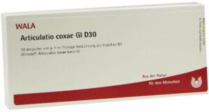 Wala Articulatio coxae Gl D30 10 x 1 ml Ampullen