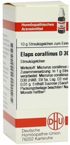 Elaps Corallinus D30 Globuli