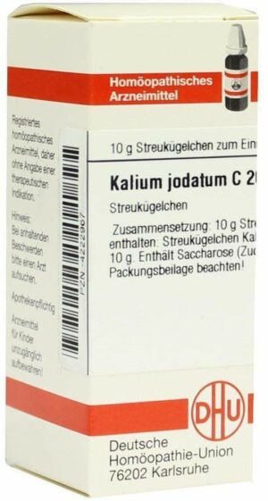 Kalium Jodatum C 200 Globuli 10 G