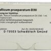 Weleda Aurum metallicum praeparatum D30 8 Ampullen
