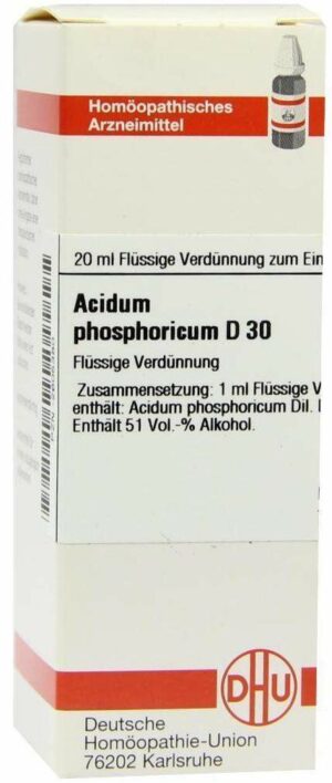 Acidum Phosphoricum D 30 Dilution