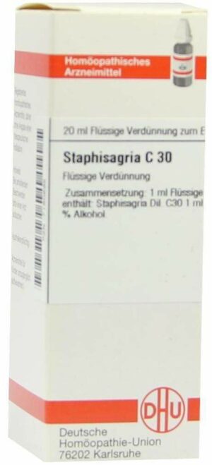 Staphisagria C 30 20 ml Dilution