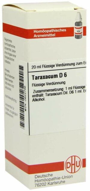 Taraxacum D6 20 ml Dilution