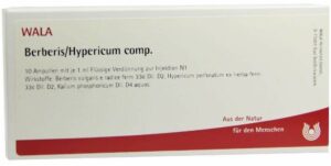 Wala Berberis Hypericum comp. 10 x 1 ml Ampullen