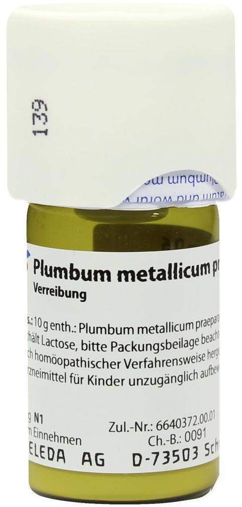 Weleda Plumbum metallicum praep. D6 20 g Trituration