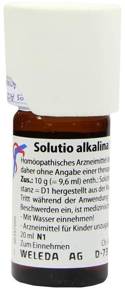 Weleda Solutio alkalina 5% 20 ml Dilution