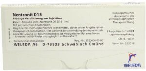 Weleda Nontronit D15 8 x 1 ml Ampullen