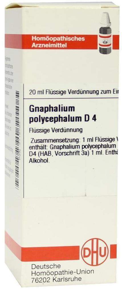 Gnaphalium Polyceph. D4 20 ml Dilution