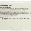 Weleda Solutio Siliceae comp. D6 8 x 1 ml Ampullen
