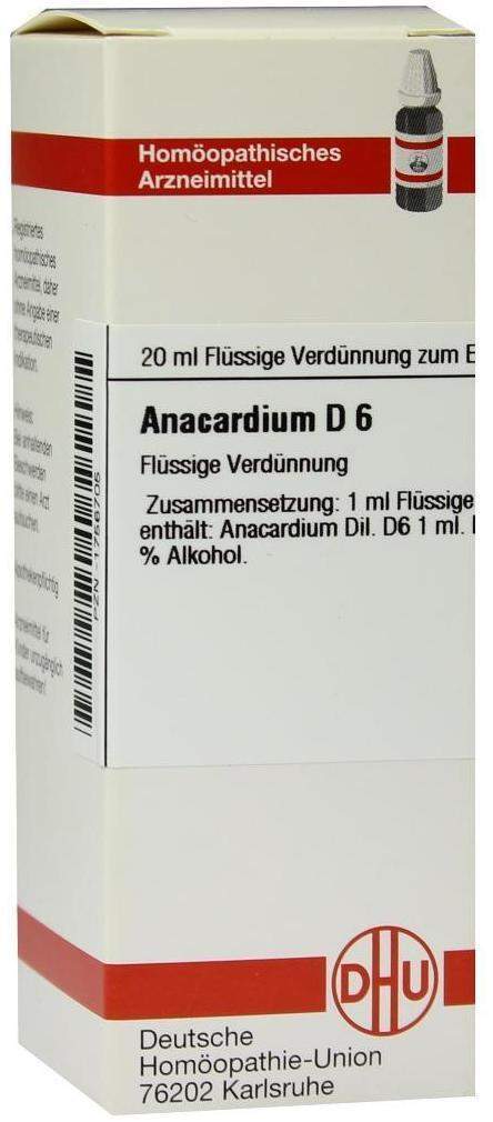 Anacardium D 6 Dilution