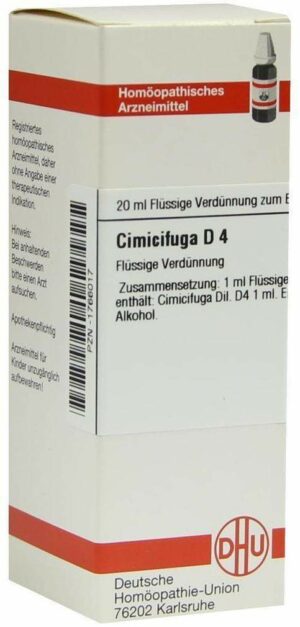 Cimicifuga D 4 20 ml Dilution