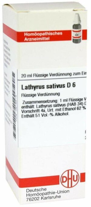 Lathyrus Sativus D 6 Dilution