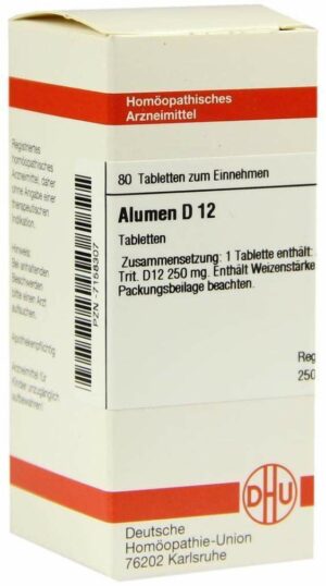 Alumen D 12 Tabletten