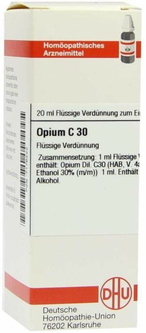 Opium C 30 Dilution