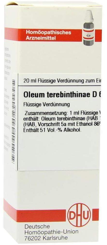 Oleum Terebinthinae D 6 Dilution
