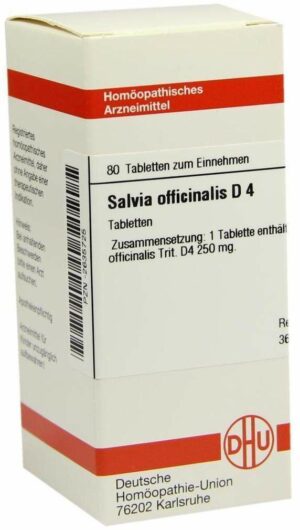 Salvia Officinalis D 4 Tabletten
