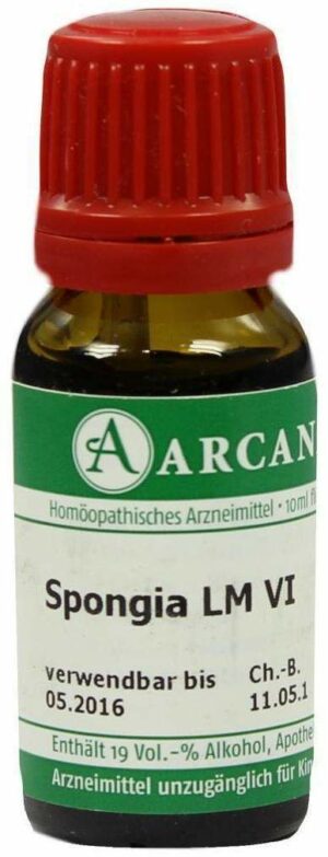 Spongia Arcana Lm 6 Dilution 10 ml